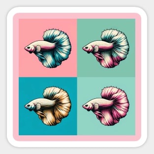 Betta - Cool Tropical Fish Sticker